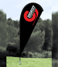 Endrust Teardrop Flag